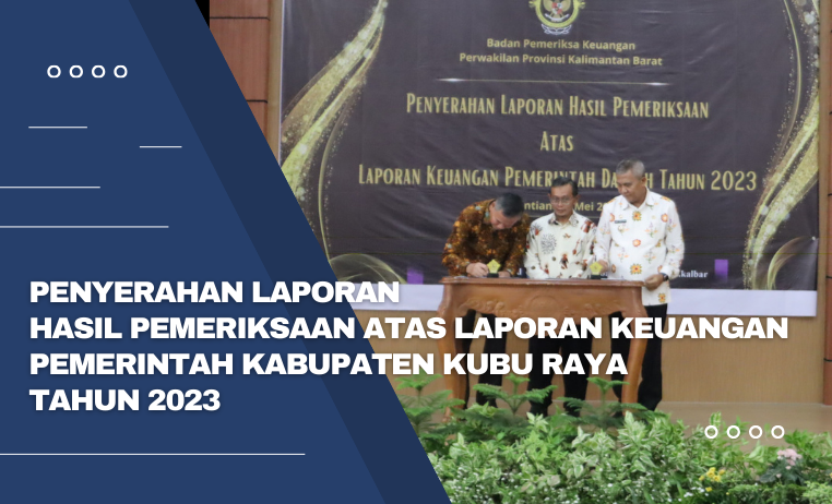 PENYERAHAN LAPORAN  HASIL PEMERIKSAAN